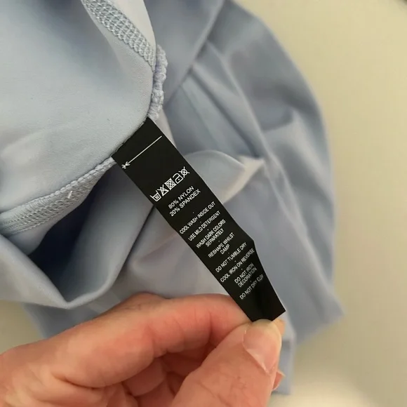 Spiderz Softball Leggings Women’s Small Ice Blue Pockets - Picture 4 of 8